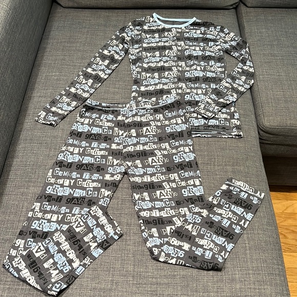 Set of 2 pairs KicKee Kids Boys Pajamas - Picture 1 of 5